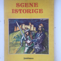 Scene istorice/A.I. Odobescu/coperta si ilistratii Mircea Ispir/1989