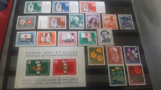 Elvetia 1938-1959 4 serii +1 colita lot mnh foto