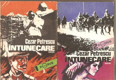 Cezar Petrescu-Intunecare 2 vol. foto