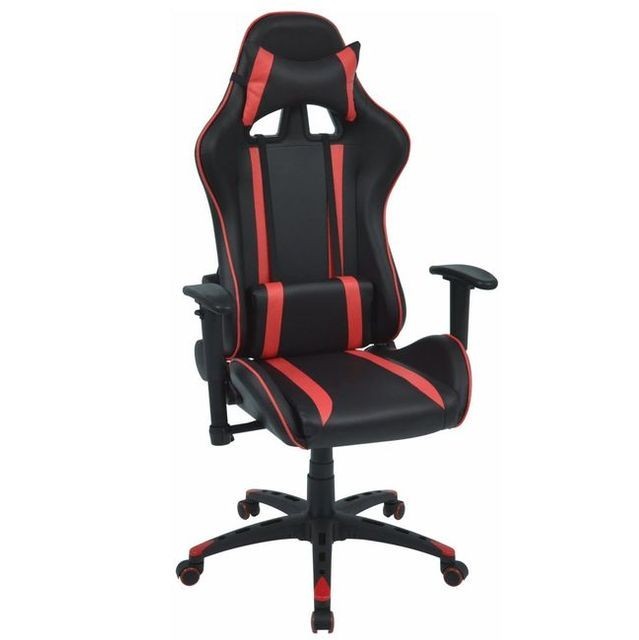 Scaun birou rabatabil, design racing, piele artificiala, ro?u foto mare Scaun birou rabatabil, design racing, piele artificiala, ro?u foto mare