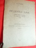 I.Negrescu -Infl. slave -Fabula Romaneasca in Lit.Populara scrisa-1925,autograf