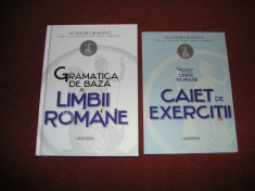 Gramatica de baza a limbii romane +caiet de exercitii- Ed. a IIa-Academia Romana foto