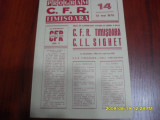Program CFR Timisoara - CIL Sighet