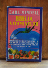 Carte - Biblia vitaminelor - Earl Mindell ( Editura Elit, anul 1991 ) #489 foto
