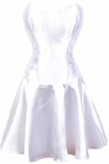 J312-2 Rochie eleganta cu bust tip corset foto