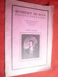 Robert Burns - Poetul Taranimii -1925 ,trad.P.Grim,autograf al traducatorului