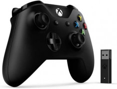 Controller Wireless Microsoft Xbox One + Adaptor Wireless foto