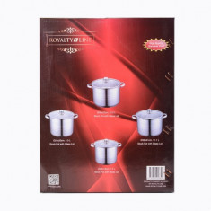 Set Oale Inox Cu Capac Sticla - Royalty Line, 8 Piese foto