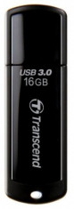 Stick USB Transcend JetFlash 700, 16GB, USB 3.0 (Negru) foto