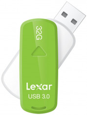 Stick Lexar JumpDrive USB 3.0 32GB S33 Verde foto