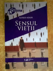 Alfred Adler - Sensul vietii foto