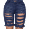 CL591-444 Pantaloni scurti din denim Bermuda Shorts