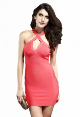 BAN21 Rochie sexy tip bandage, de cocktail foto