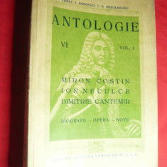 C.Bondescu- Antologie VI vol1-Miron Costin ,Ion Neculce si D.Cantemir -Ed.1937