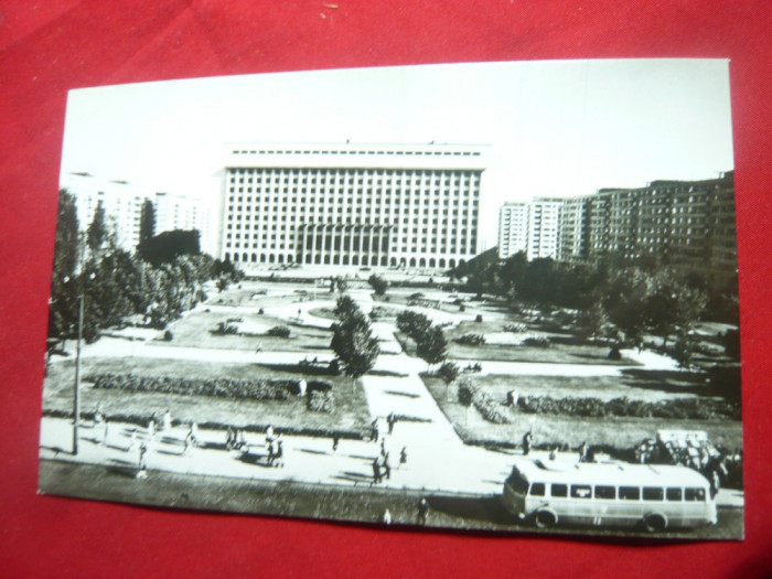Ilustrata Bucuresti- Piata Garii de Nord cca 1960