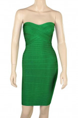 H216-12 Rochie scurta, modelatoare, cu umerii goi foto