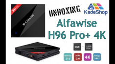 TV BOX -PC Alfawise H96 Pro+ 4k,Octa-Core s912,3gb,32gb,Dual Wi-fi,Android 7,NOU foto