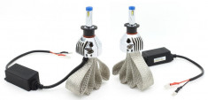 Set 2 leduri H3 pentru far auto 45W Chip Cree 3600 Lm 12/24V foto