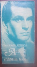 Actorul si mastile Sale Constantin Popescu foto