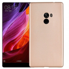 Husa Xiaomi Mi Mix i-Zore Carbon Fiber Auriu foto