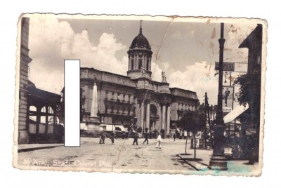 CP Arad - Strada colonel Piric, circulata, 1938, uzata foto