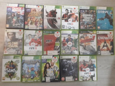 Xbox 360 cu 18 jocuri si kinect foto