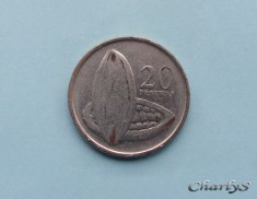 GHANA - 20 Pesewas 2007 foto