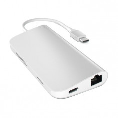 Adaptor SATECHI Multi-Port Aluminum Type-C 4K Silver foto