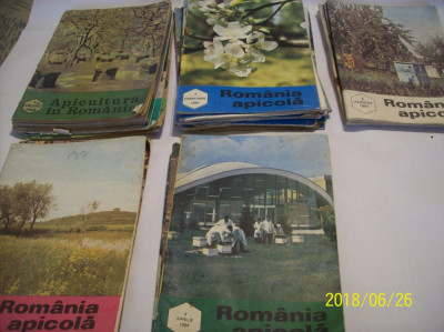 revista &amp;#039;&amp;#039; romania apicola&amp;#039;&amp;#039; anii 1989- 1994, 32 bucati foto