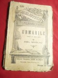 Emil Nicolau - Urmarile- cca.1916 ,BPT 535 ,Ed. Libr. Leon Alcalay ,105 pag