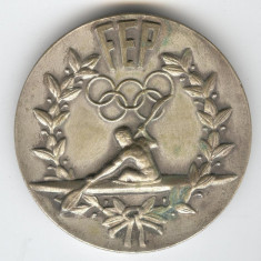 FEP - COMITET OLIMPIC SPANIA - SPORTURI NAUTICE an 1965 Medalie PREMIU LOCUL 2
