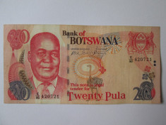 Botswana 20 Pula 2002 foto