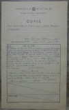 Copie dupa actul de botez// Arhivele Statului, 1941
