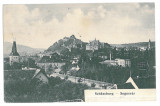 3150 - SIGHISOARA, Mures, Panorama, Romania - old postcard - used - 1917, Circulata, Printata