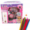 Papusa LOL Surprise Ball, Confetti Pop, seria 8 +10 baloane de modelaj cadou