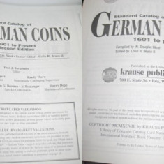 Catalog mare Standard USA Monede Germania.