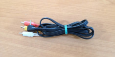 Cablu Jack 3.5 Tata - 3RCA Tata 1,4m (55372) foto