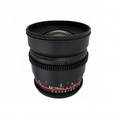 Obiectiv Samyang 16mm T2.2 VDSLR montura Fuji X foto