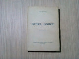 ISTORIA LOGICEI - Nae Ionescu - Tipografia Societatii Cooperative, 1943, 225 p.