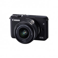 Aparat foto Mirrorless Canon EOS M10 18 Mpx Black Kit EF-M 15-45mm IS foto