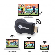 Dongle TV media player Dual Core 1.2 Ghz, DLNA, Miracast, AirPlay, RAM 128MB, HDMI, AnyCast M4 foto