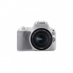Aparat foto DSLR Canon EOS 200D 24.2 Mpx White Kit EF-S 18-55mm f/3.5-5.6 IS STM foto