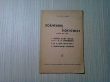 SCANTEIERI SI POCTICNELI - I. Scriban - Tipografia Stampa Romaneasca, 30 p., Alta editura