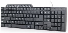 Tastatura Gembird KB-UM-104, USB (Negru) foto