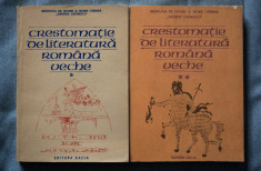 Crestoma?ie de literatura romana veche (coord. I.C. Chi?imia;Stela Toma)(2 vol.) foto