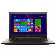 Laptop Lenovo U41-70 14 inch HD Intel Core i3-5005U 2 GHz 4GB DDR3 500GB HDD Windows 8.1 Black Renew foto