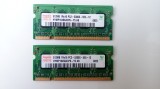 Cumpara ieftin KIT DUAL-CHANNEL laptop Hynix 1 GB / DDR2 / 667 MHz / PC2-5300 (2 x 512)