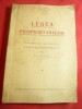 St.Antim- Legea Proprietarilor -Ed.1933 L.Geller comentata si adnotata cu doctri