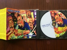 greg koch radio free gristle album cd disc muzica blues rock made in ru 2003 vg+