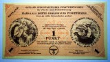 290 WWII ESTONIA ESTLAND OCUPATIE GERMANA 1 PUNKT 1943 AUNC